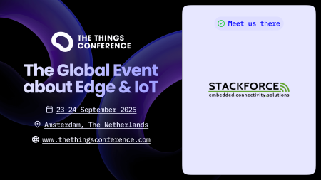 STACKFORCE at The Things Conference 