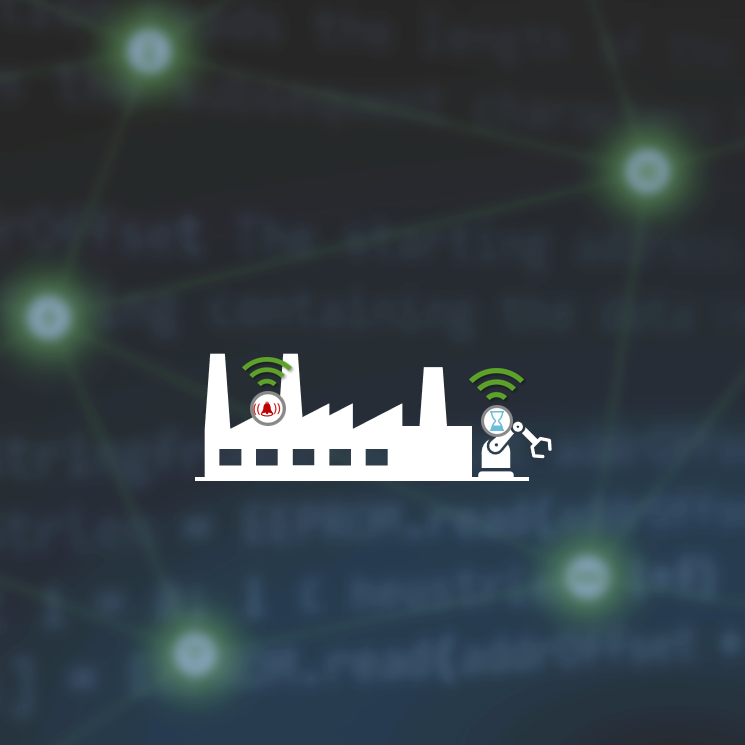 Thumbnail illustrating smart industry use cases with connected industrial automation systems