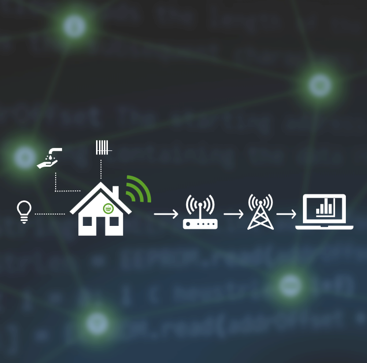 Thumbnail representing smart metering and submetering applications for utility measurement