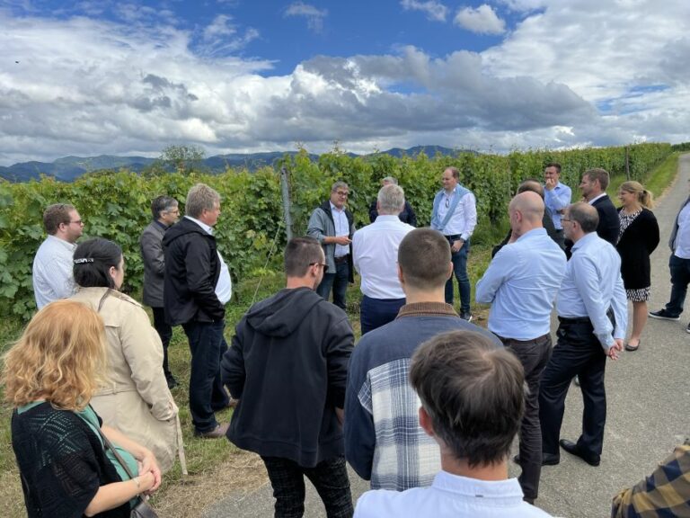 Winetour with Weingut Schmidt at STACKFORCE 10 years celebration