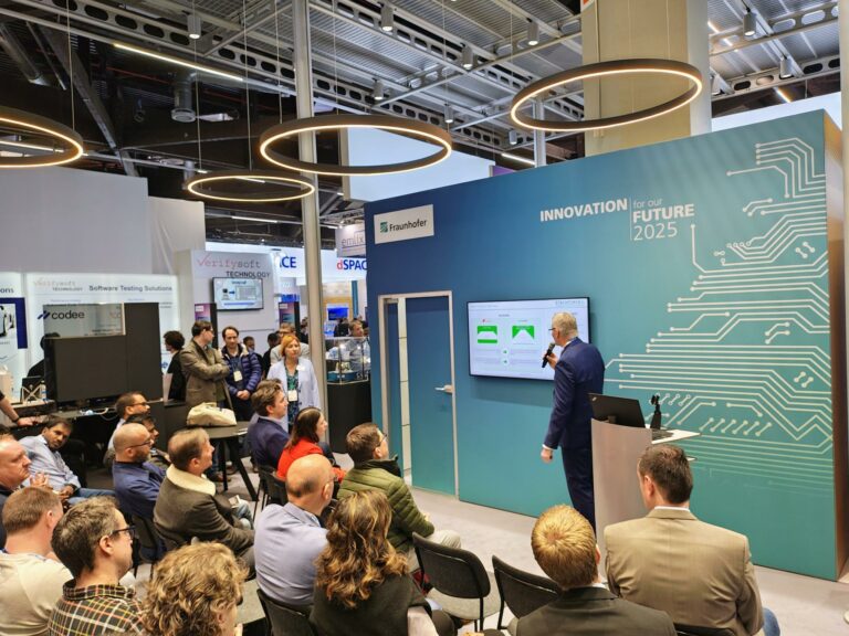 STACKFORCE presentation at mioty brunch at embedded world 2025