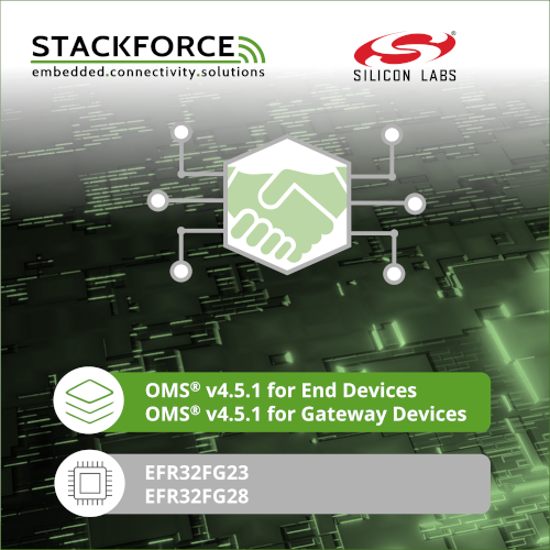 STACKFORCE OMS® v4.5.1 Stack for Silicon Labs FG23 & FG28